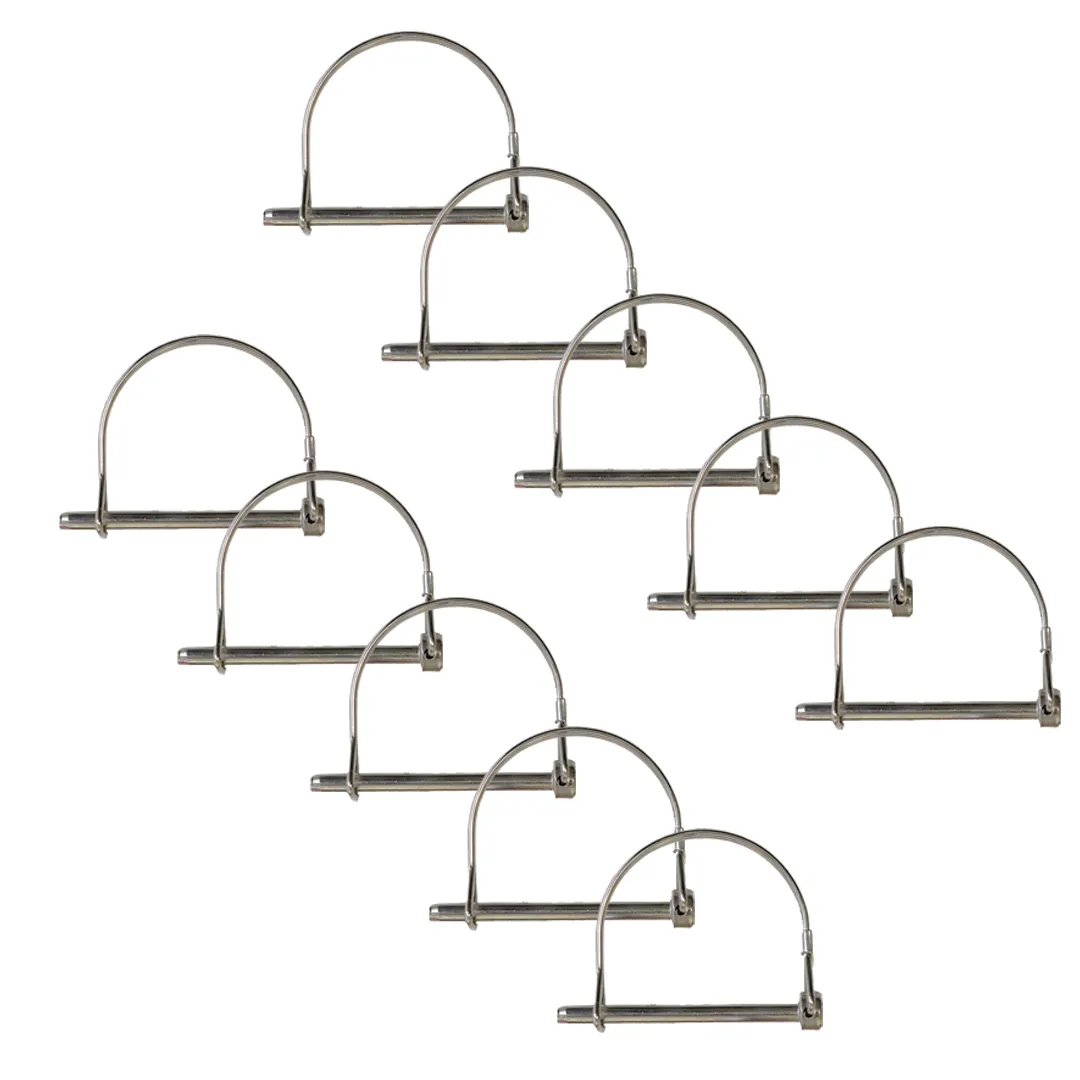 1/4" x 3" Tent Canopy Pins - Set of 10