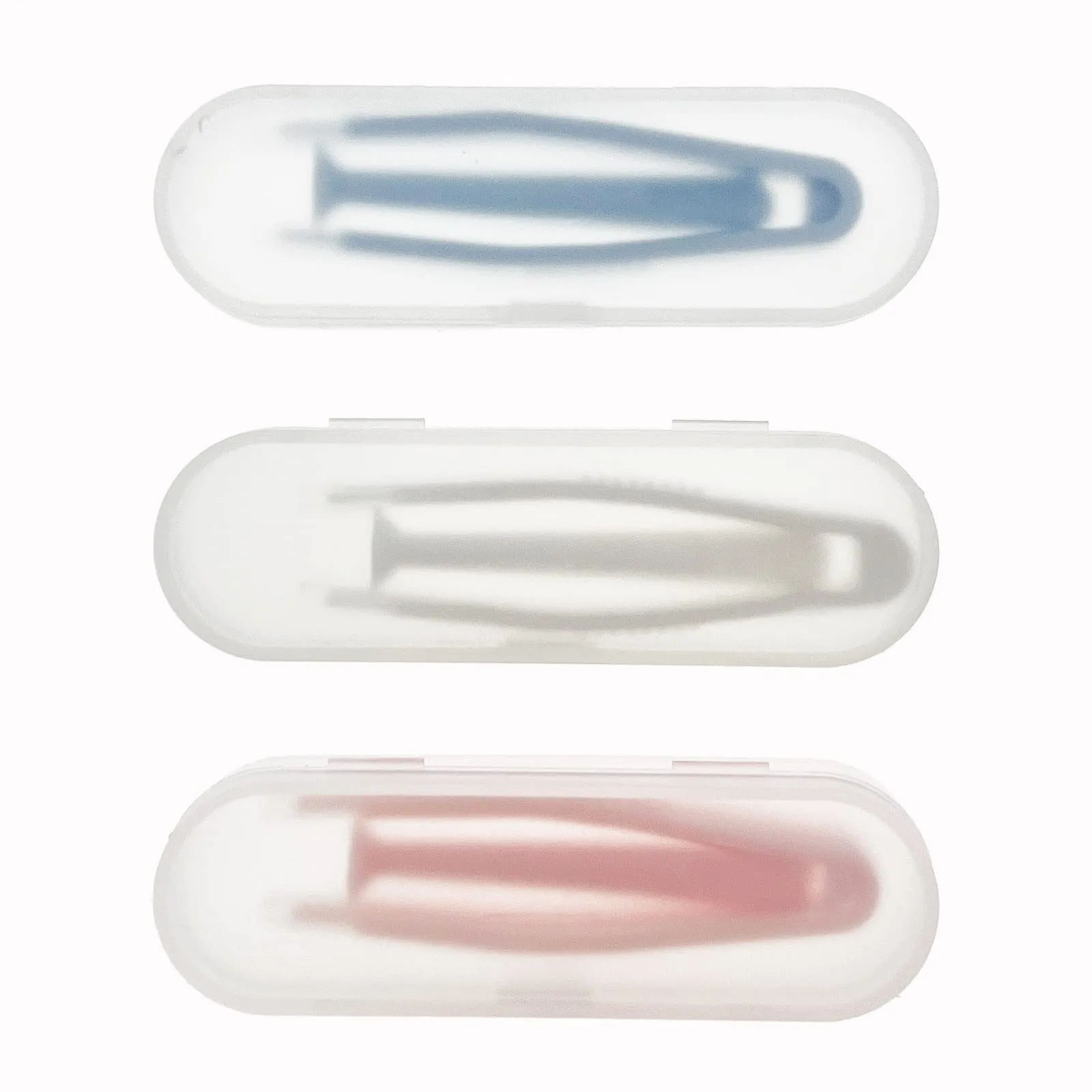 3 Packs Contact Lens Applicator Contact Lens Remover Tools and Contact Lens Tweezers Contact Lens Suction Stick Handler with Storage Case, Pink, Blue, White
