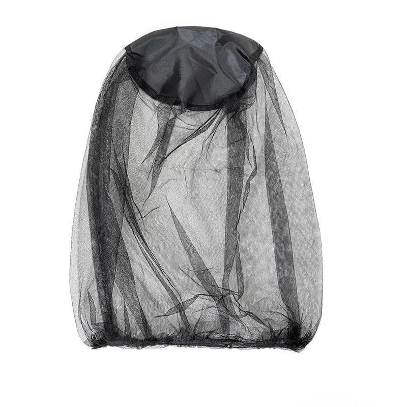 Anti-Mosquito Head Net, Lightweight Breathable Insect Protection, Polyester Mesh for Camping, Hiking, Fishing