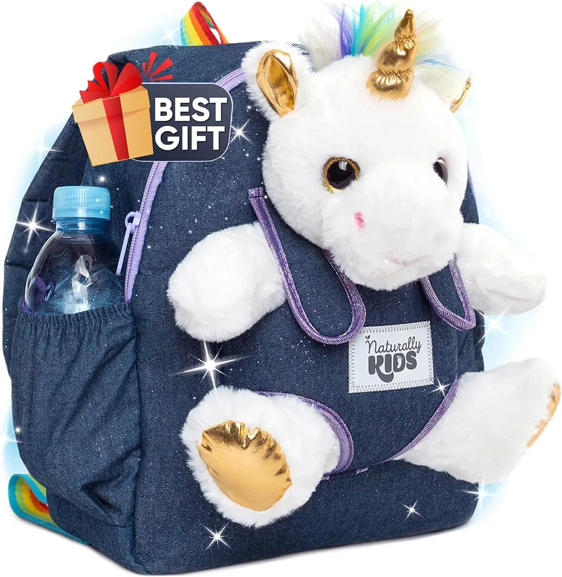 Bark-tastic Toddler Backpack: Where Stuffed Dogs Meet Tiny Humans!