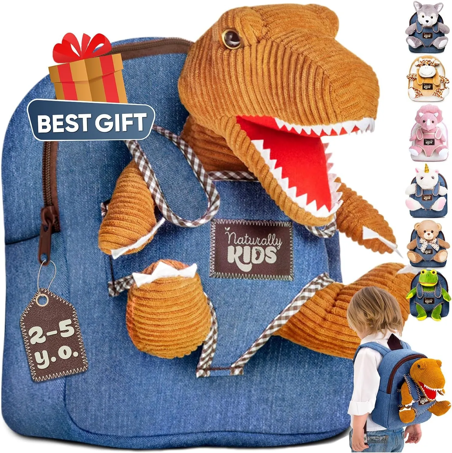 Bark-tastic Toddler Backpack: Where Stuffed Dogs Meet Tiny Humans!