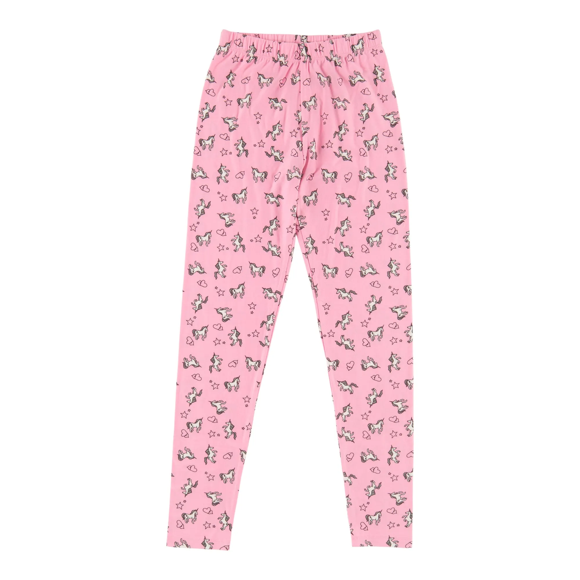 BELLA & BIRDIE Girl's Rainbow Fun Soft Leggings
