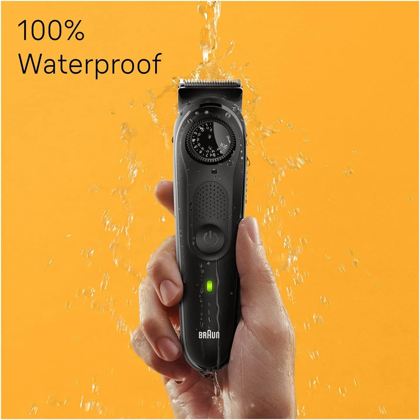 Braun Beard trimmer Series 5 BT5420, trimmer for men with styling tools and 100 minutes running time