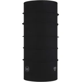 Buff Unisex Adults ThermoNet Tubular Scarf - Solid Black