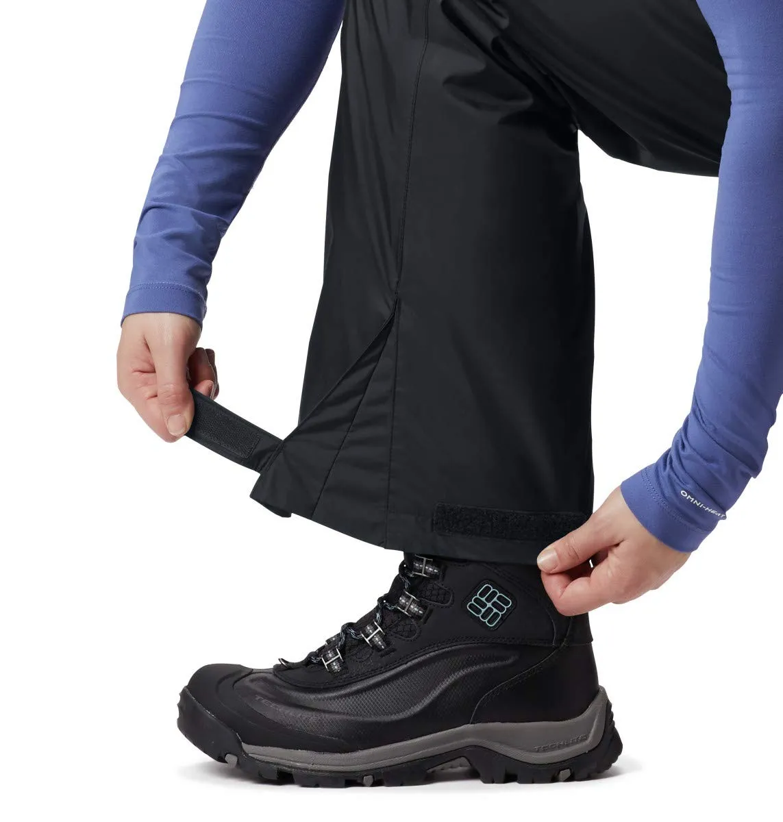 Columbia Women's Storm Surge Winter Waterproof Breathable Rain Nylon Pants
