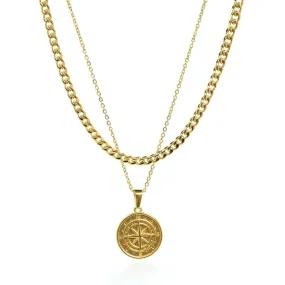 Compass & Chain Set - 3mm