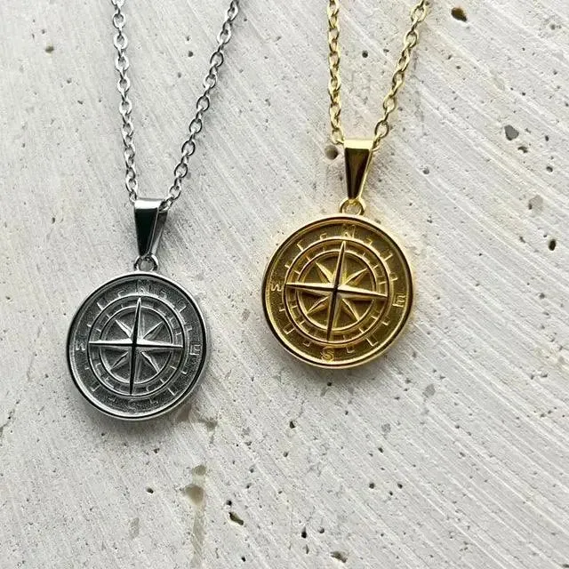 COMPASS CHAIN   PENDANT