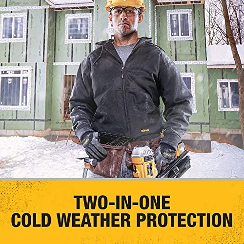 DeWALT (DPG737) Thermal Insulated Grip Glove 2-In-1 Design