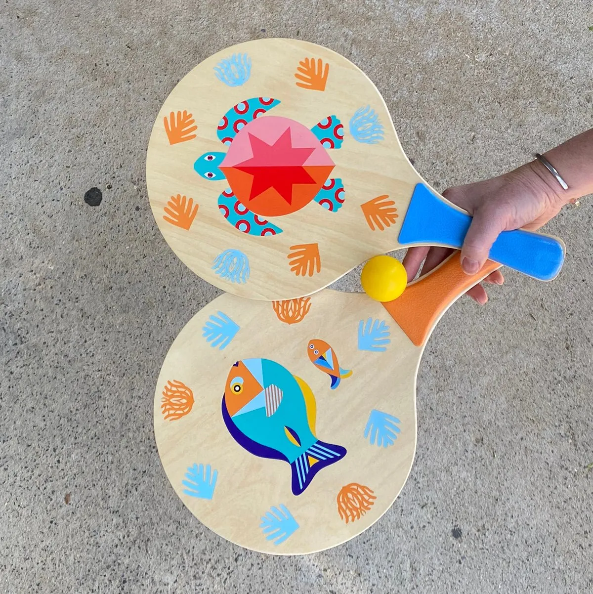 Djeco Sea Beach Racket Set