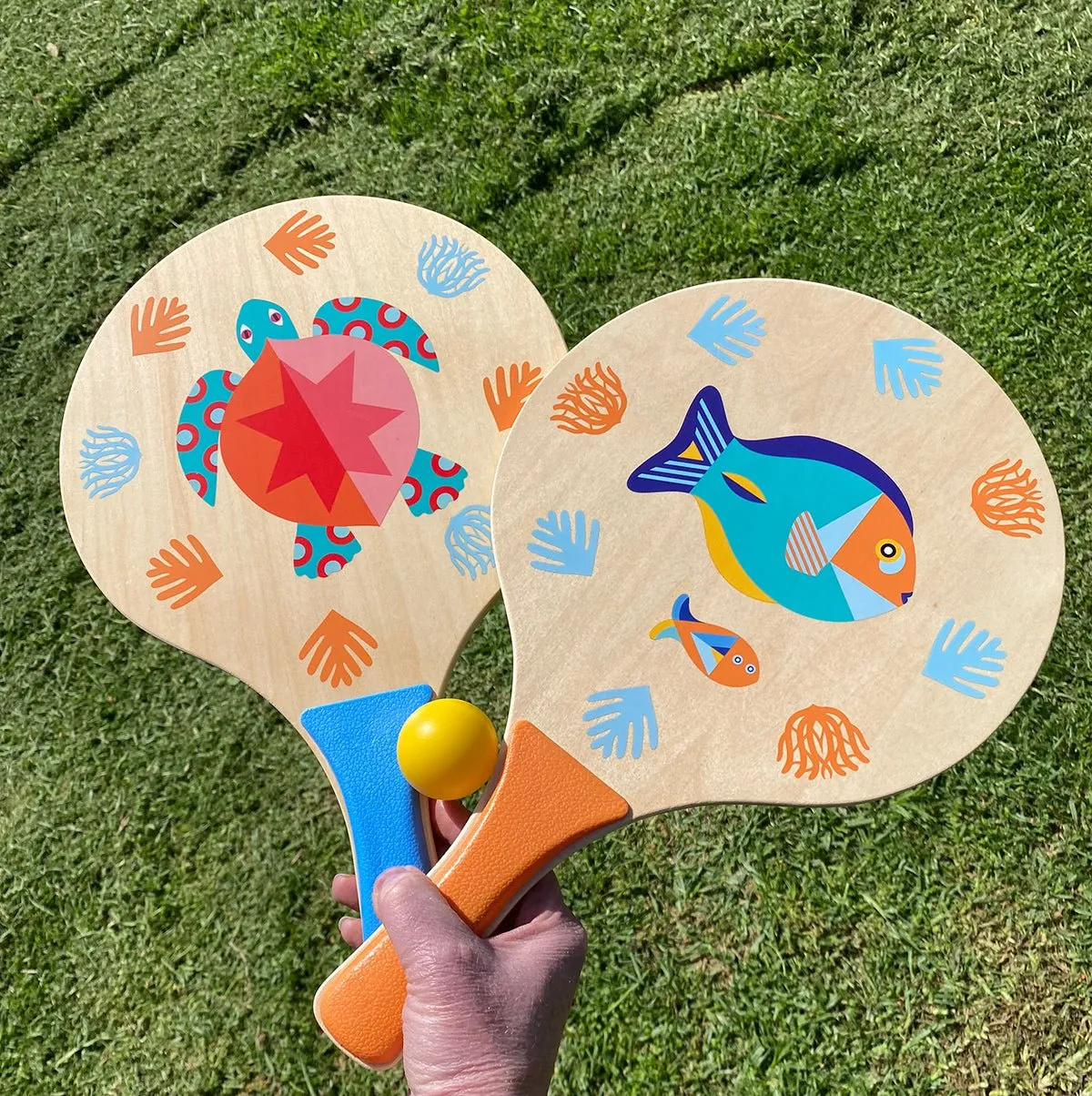 Djeco Sea Beach Racket Set