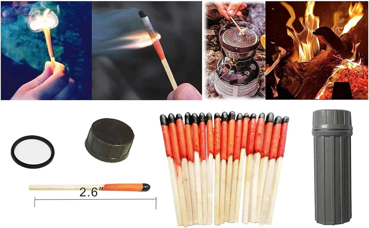 eGreen Fire Starter waterproof Matches