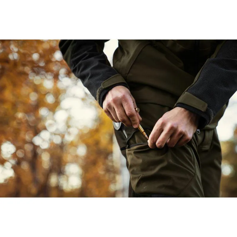 Harkila Mountain Hunter Hybrid  HSP™ Mens Waterproof Trousers - Willow Green