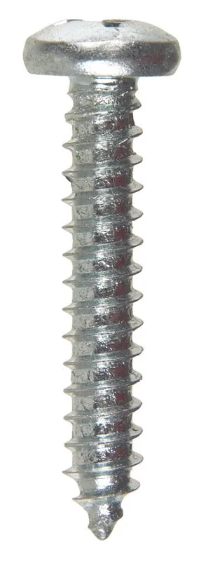 Hillman No. 12 X 1-1/4 in. L Phillips Pan Head Sheet Metal Screws 100 pk