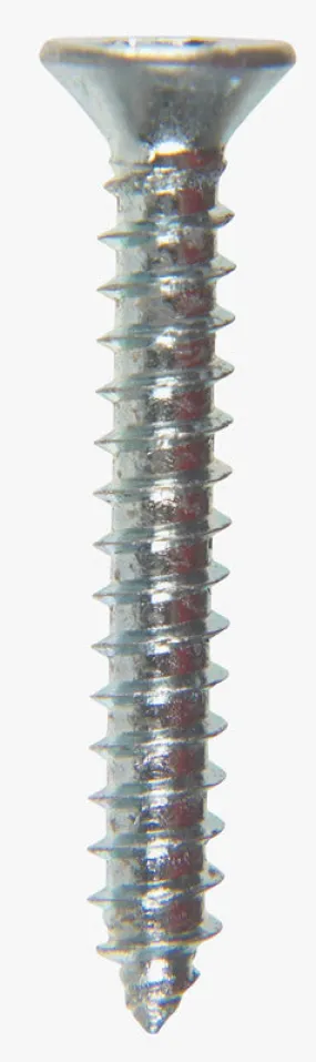 Hillman No. 6 X 1 in. L Phillips Flat Head Sheet Metal Screws 100 pk