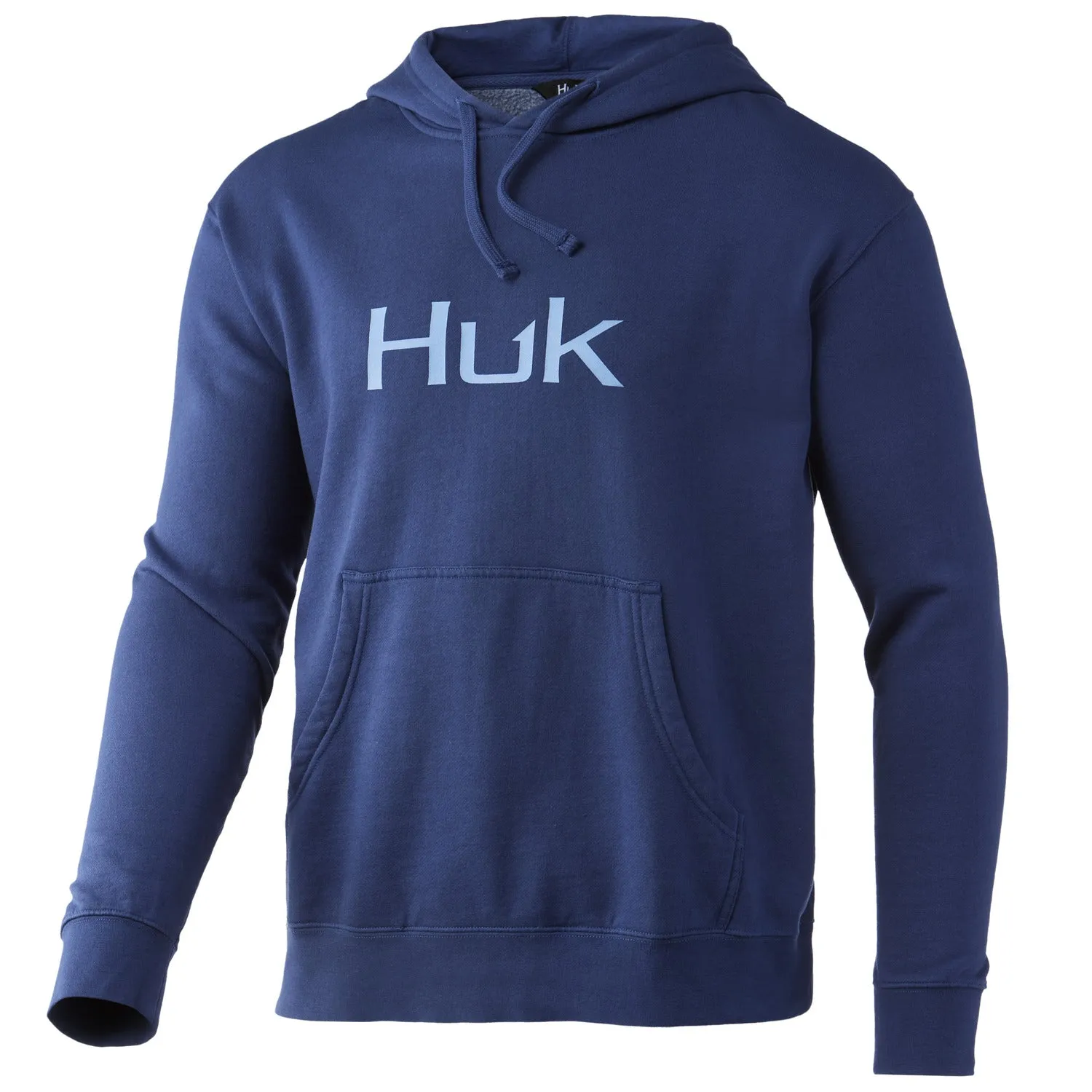 Huk Mens Logo Cotton Hoodie