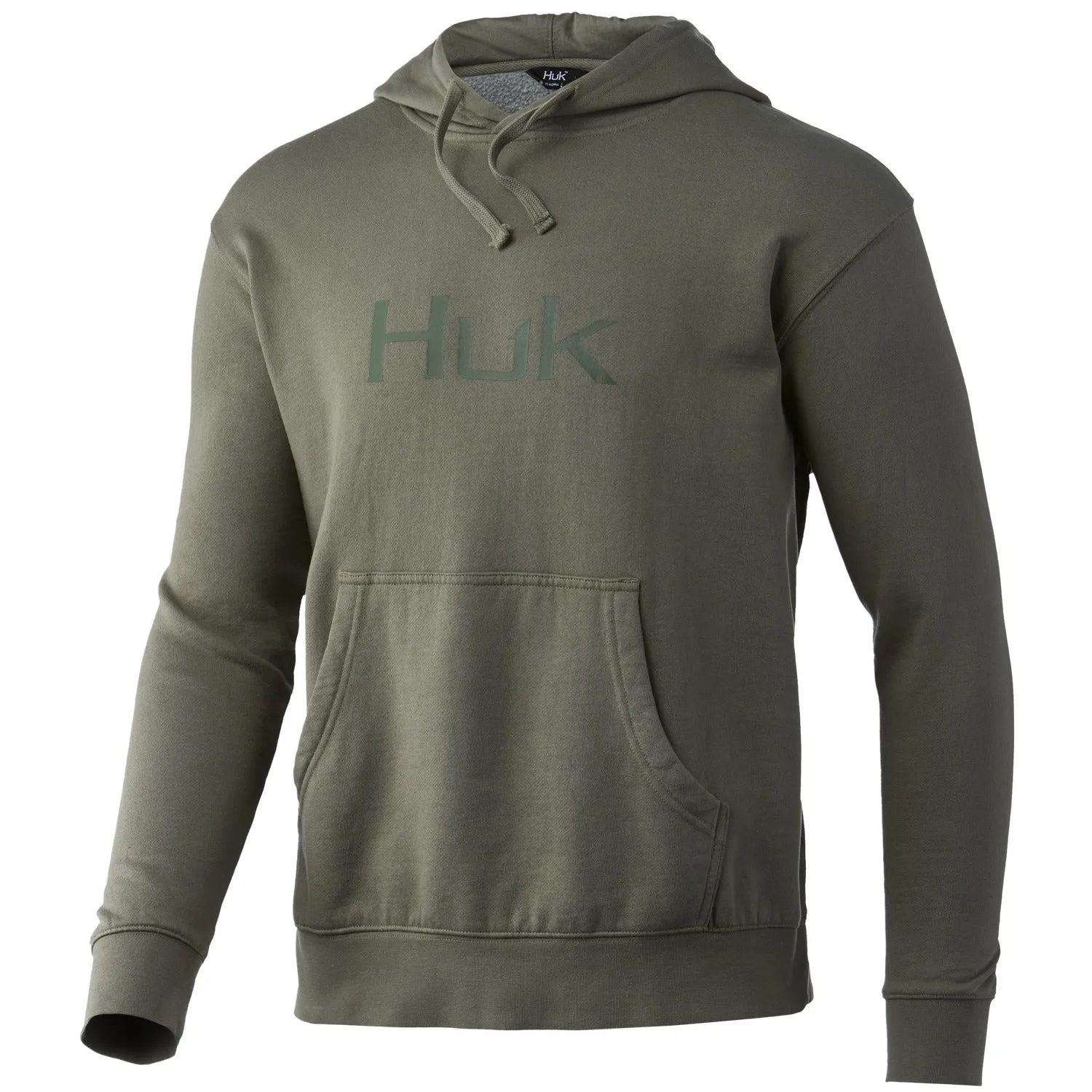 Huk Mens Logo Cotton Hoodie