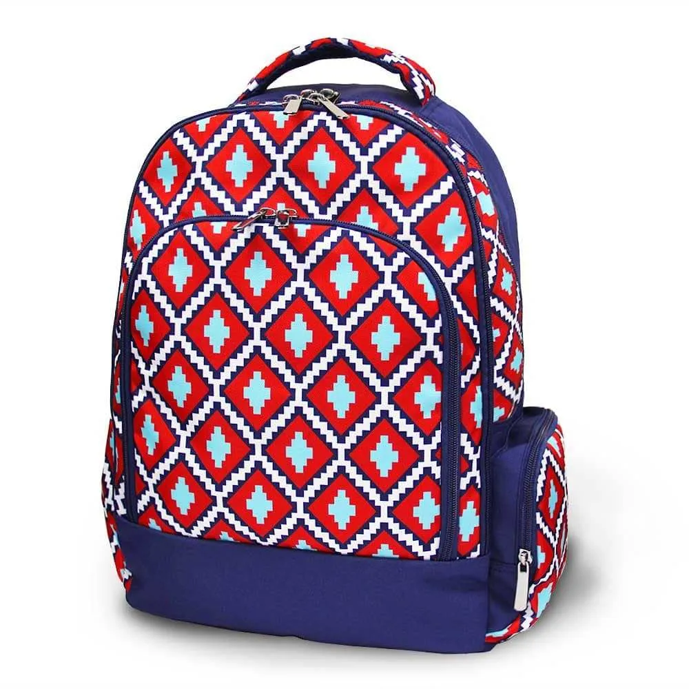 K200 | CLASSIC SCHOOL BACKPACK - ANIMALS & GEOMETRIC