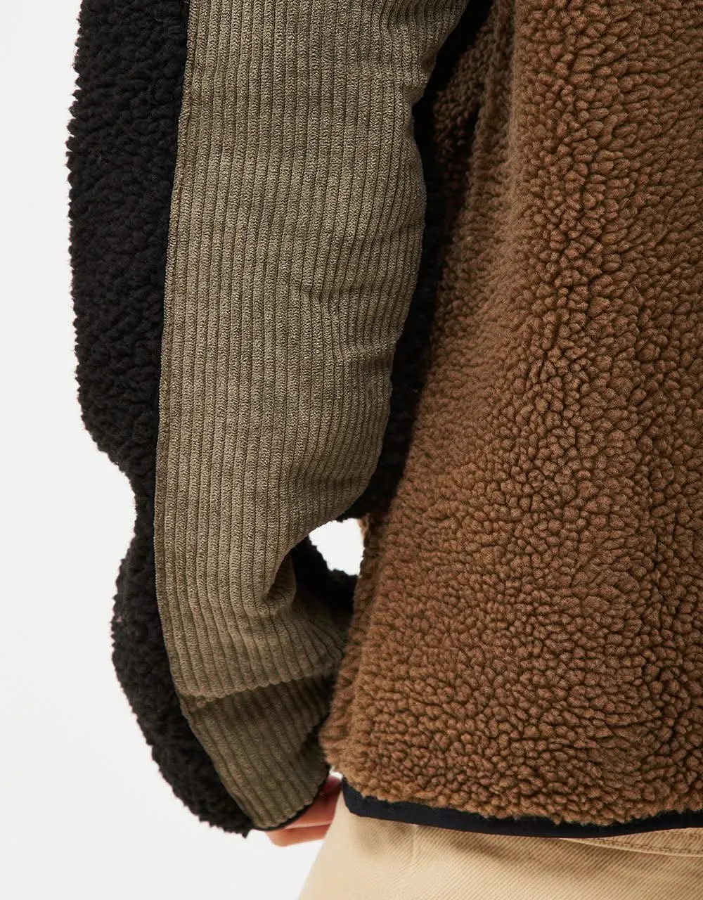 Kavu Wayside Full Zip Fleece - Brewed Up