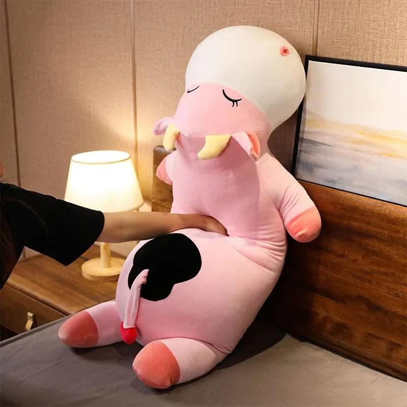Kawaii Sleeping Cow Plushies
