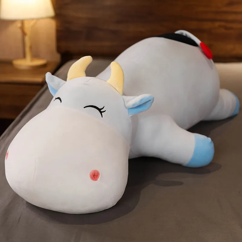 Kawaii Sleeping Cow Plushies