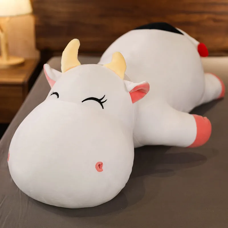 Kawaii Sleeping Cow Plushies
