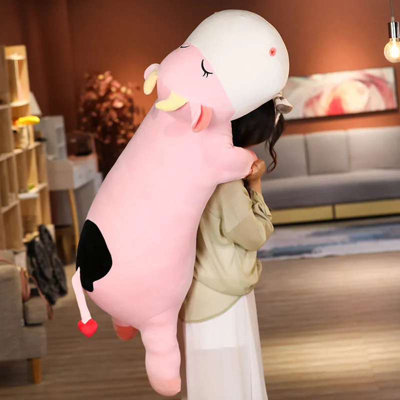 Kawaii Sleeping Cow Plushies
