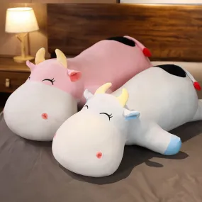 Kawaii Sleeping Cow Plushies