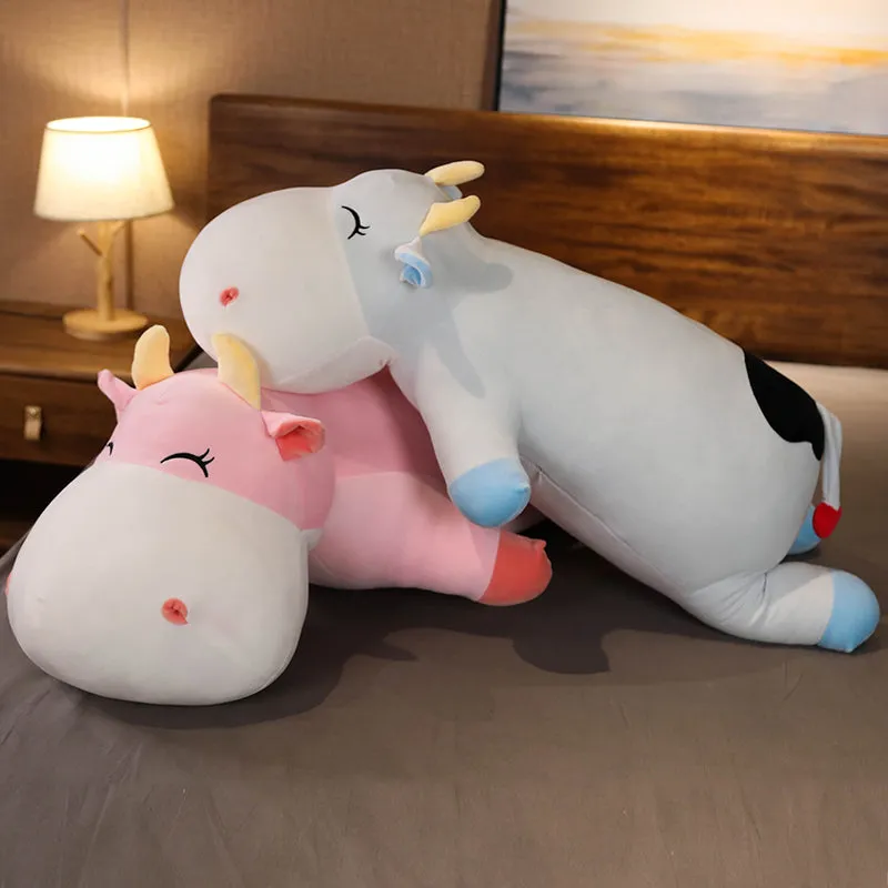 Kawaii Sleeping Cow Plushies