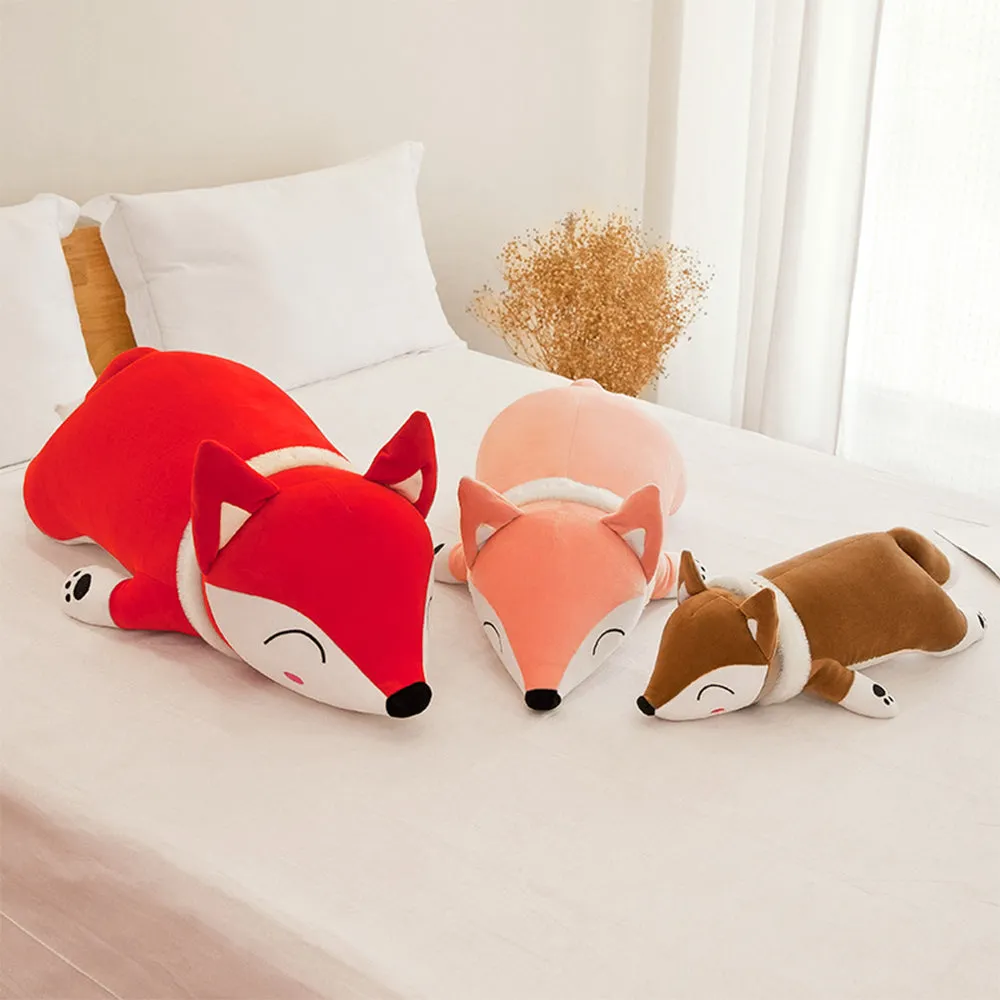 Kawaii Sleeping Fox Plushies