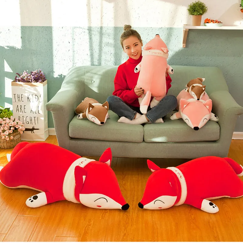 Kawaii Sleeping Fox Plushies