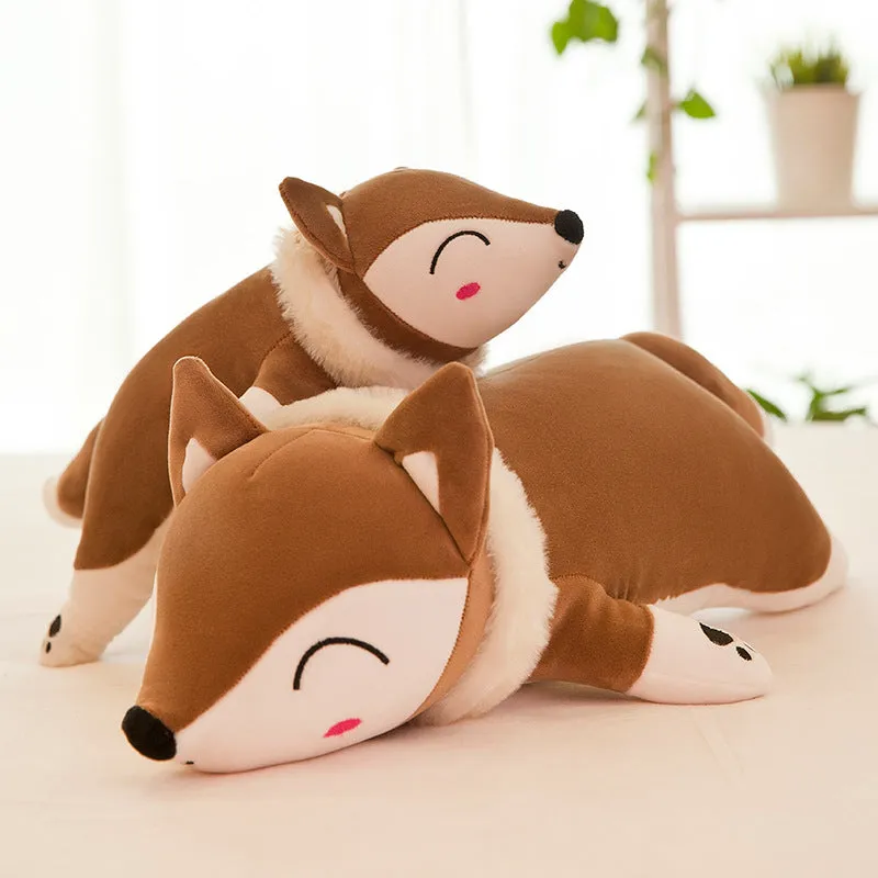 Kawaii Sleeping Fox Plushies