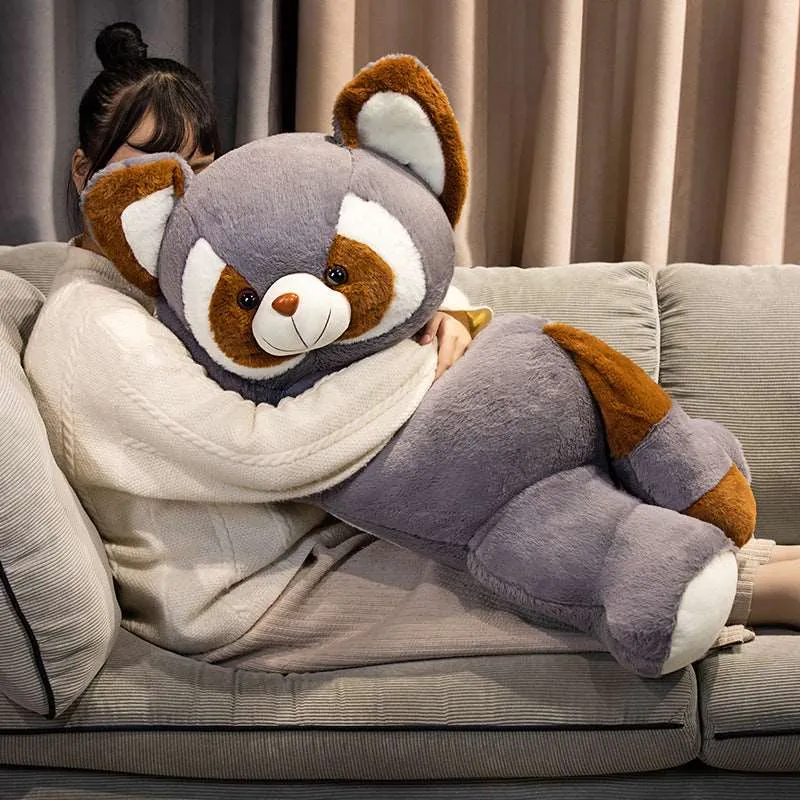 Kawaii Sleeping Raccoon Plushies