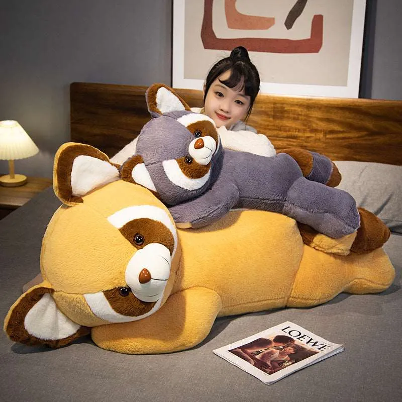 Kawaii Sleeping Raccoon Plushies