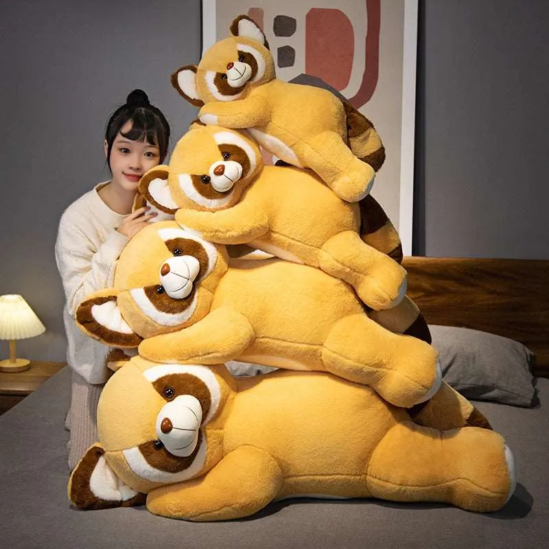 Kawaii Sleeping Raccoon Plushies