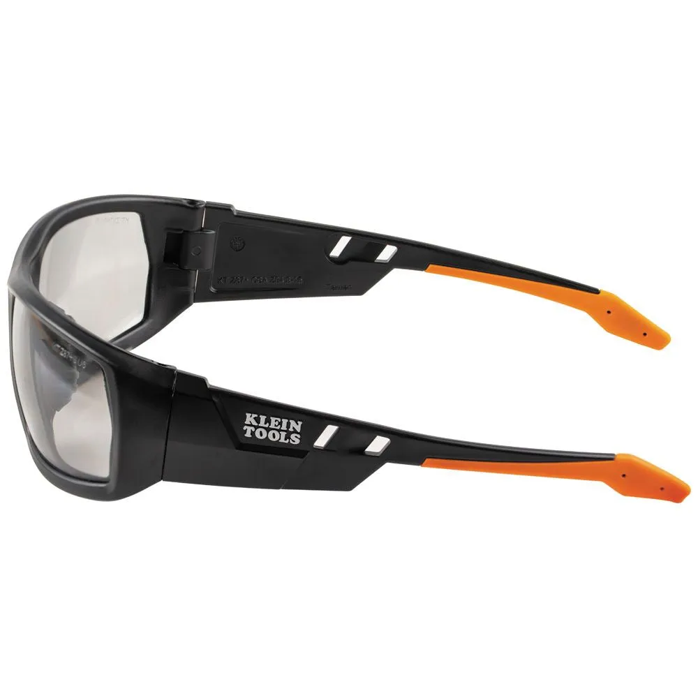 Klein 60537 Professional Safety Glasses, Full-Frame, Indoor/Outdoor Lens