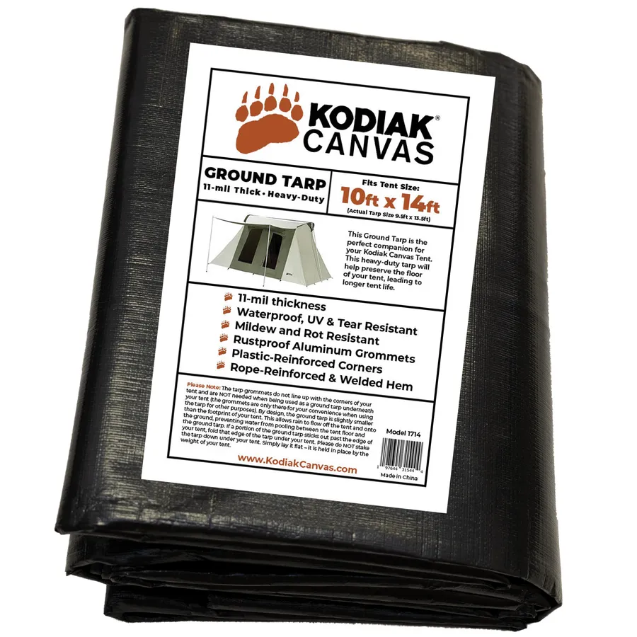 Kodiak Canvas Ground Tarp 10x14 - 1714