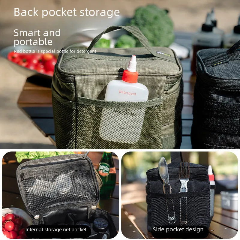 Large Capacity Outdoor Portable Seasoning Set