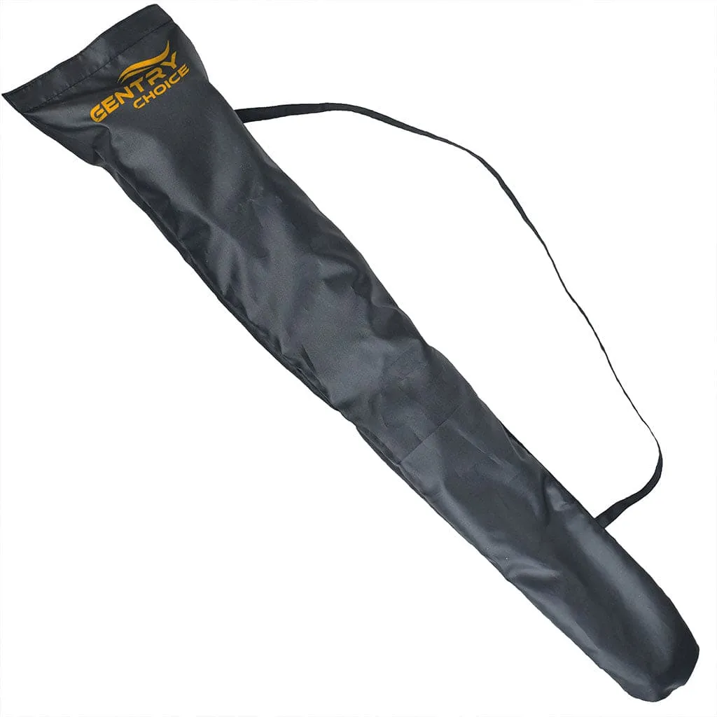 Leather Walking Stick Folding Seat Venator Coffee Brown