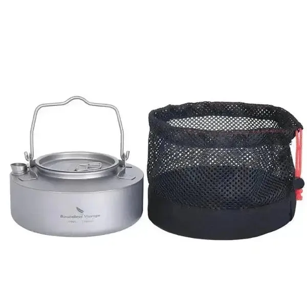 Lightweight & Durable Titanium Camping Kettle