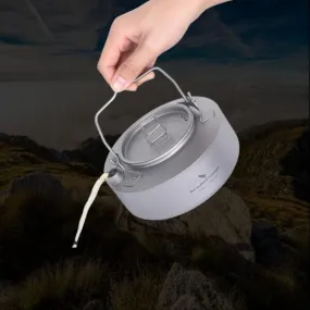Lightweight & Durable Titanium Camping Kettle