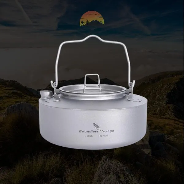 Lightweight & Durable Titanium Camping Kettle