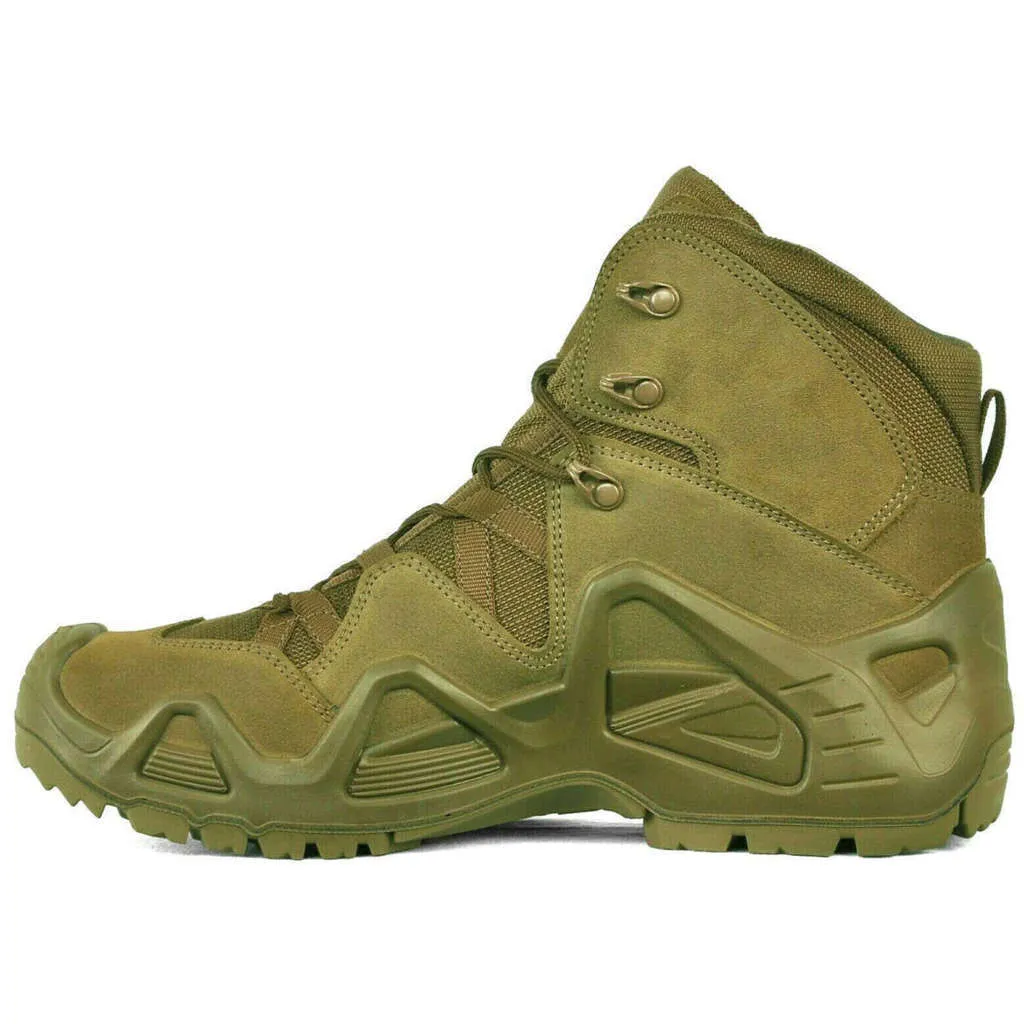 Lowa Zephyr GTX Mid TF Suede Leather Men's Tactical Combat Boots