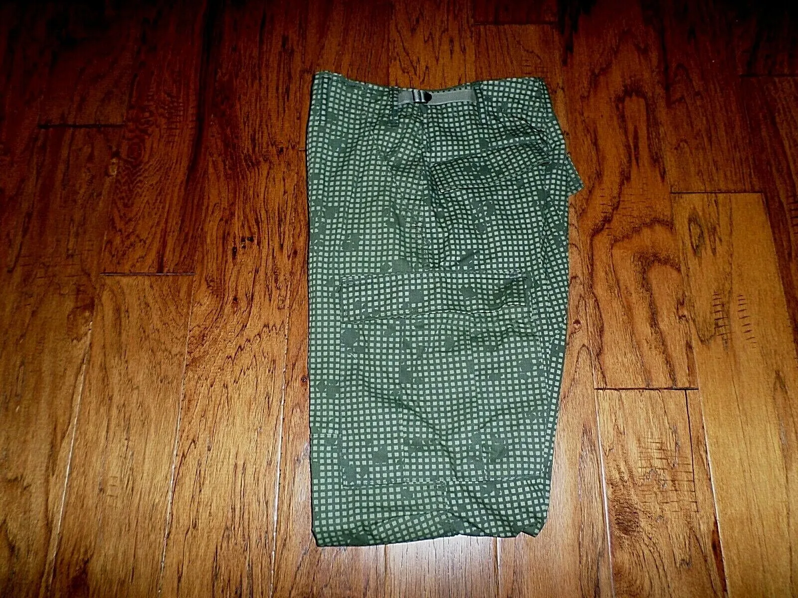 MILITARY ISSUE NIGHT DIGITAL DESERT BDU PANTS GULF WAR ERA BUTTON FLY 6 POCKET