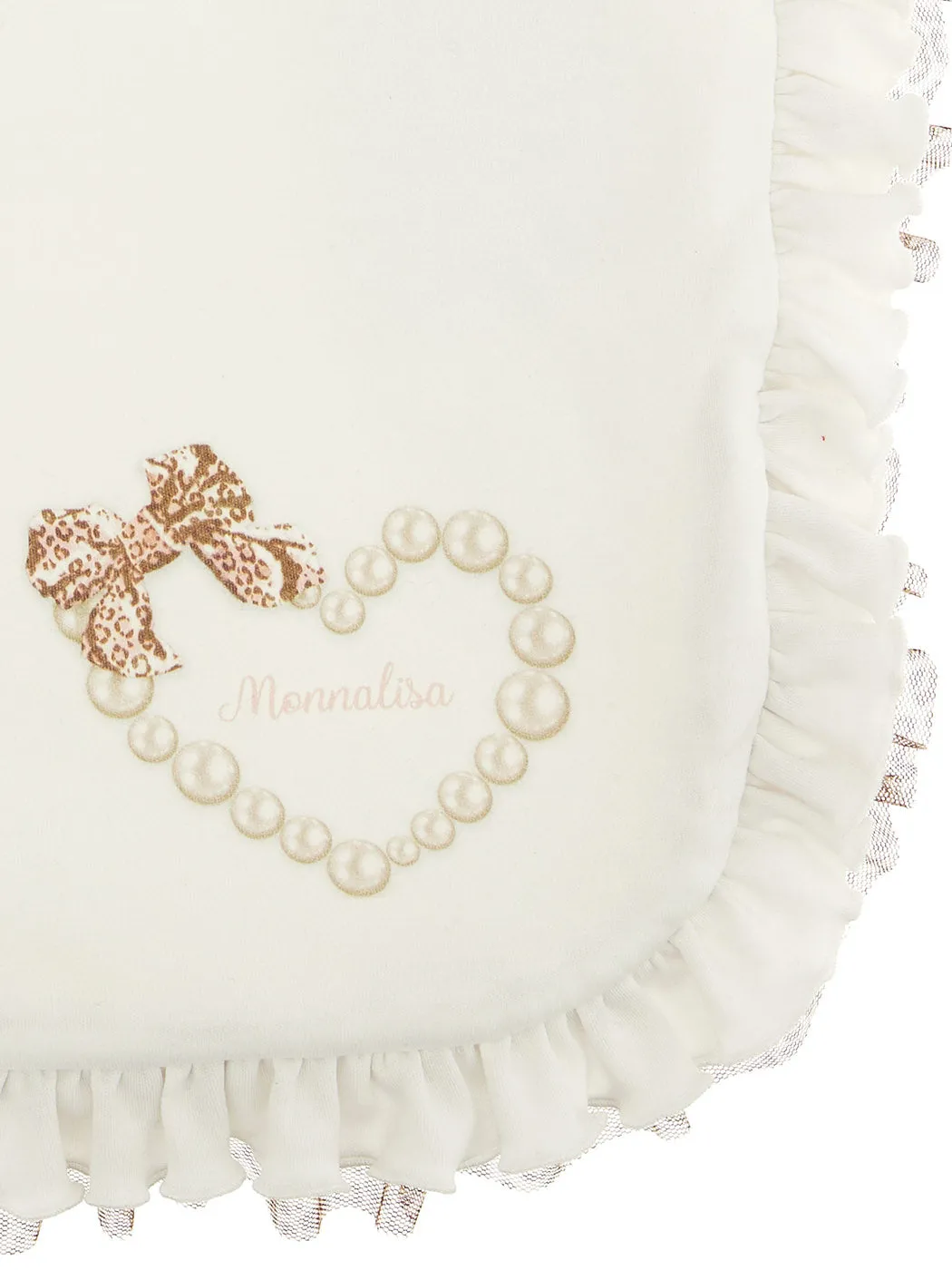 MONNALISA Cotton sleeping bag with beads