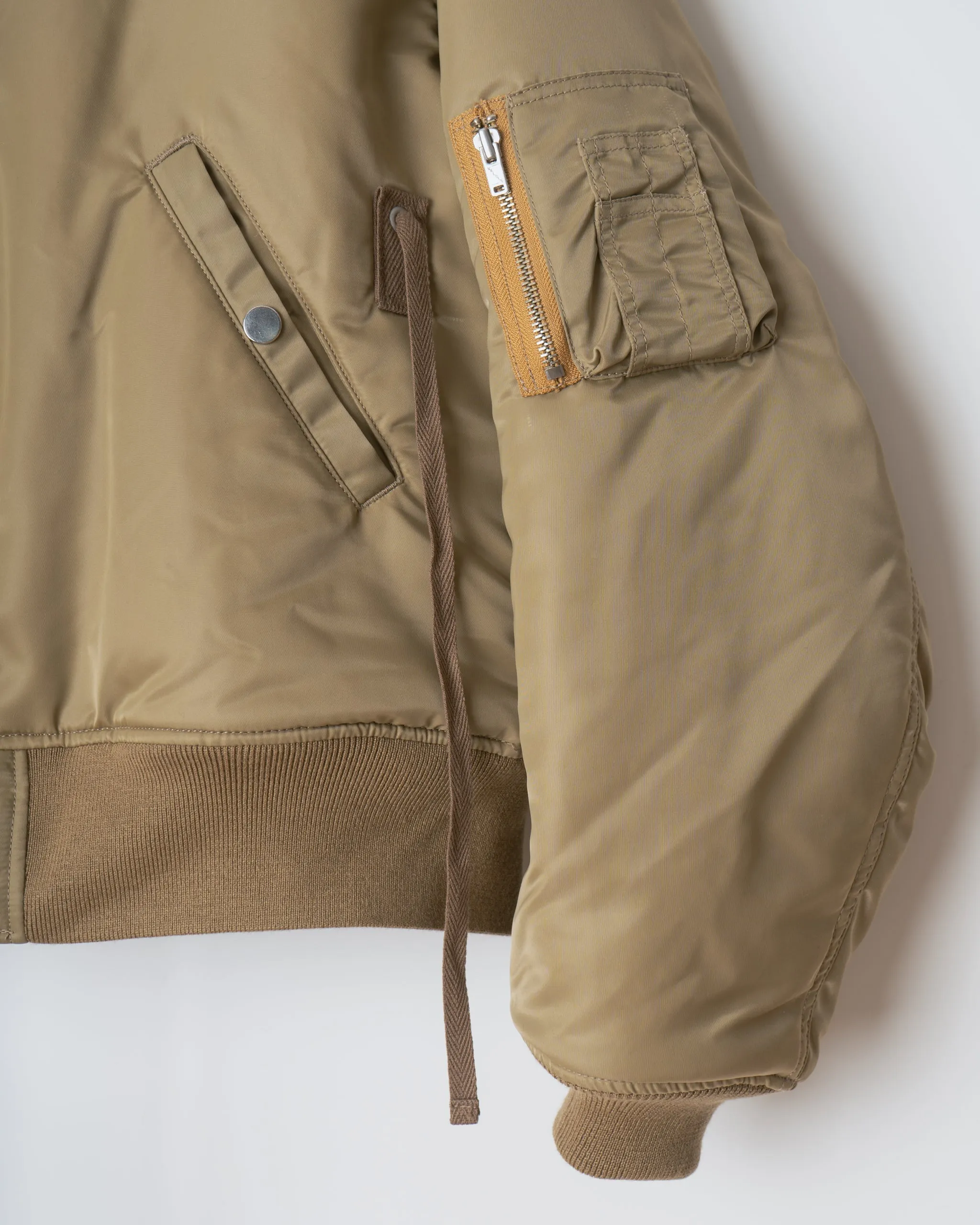 NMJK-018 NYLON TWILL REVERSIBLE MA-1