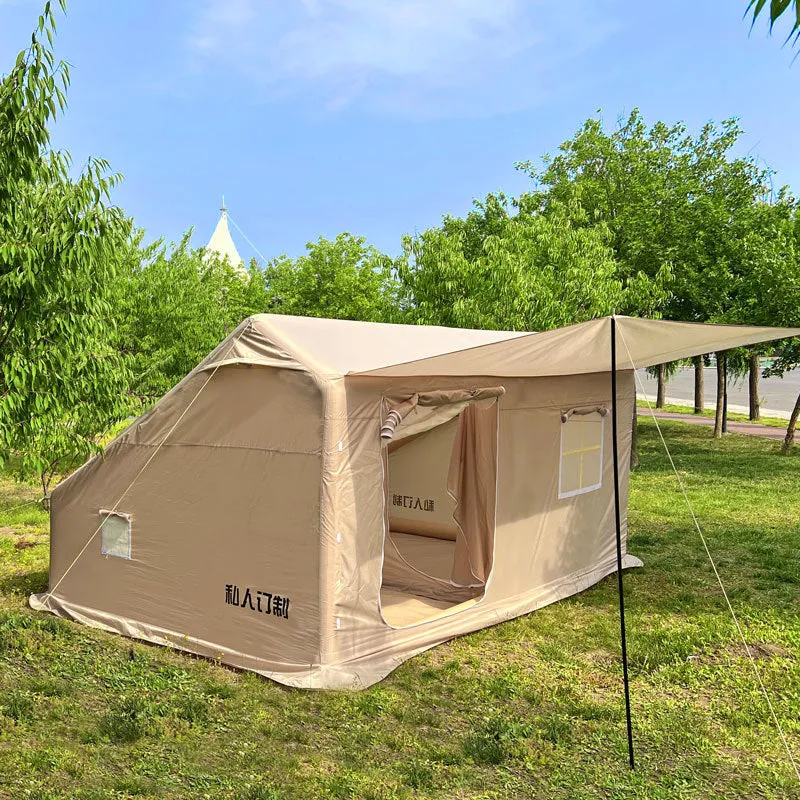 Outdoor Camping Inflatable Cotton Tents Quick-open