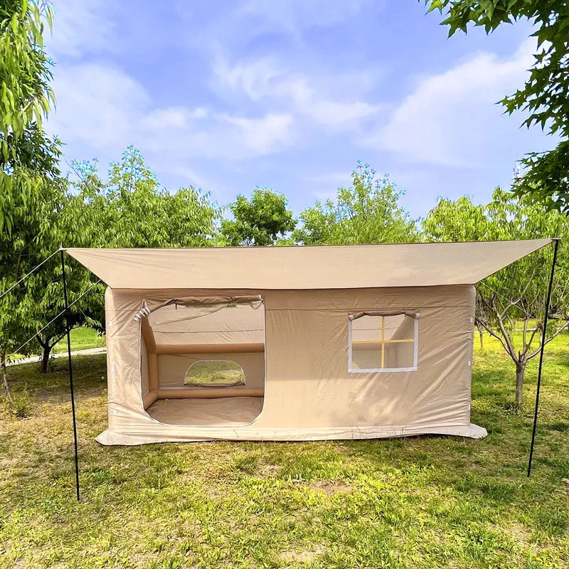 Outdoor Camping Inflatable Cotton Tents Quick-open