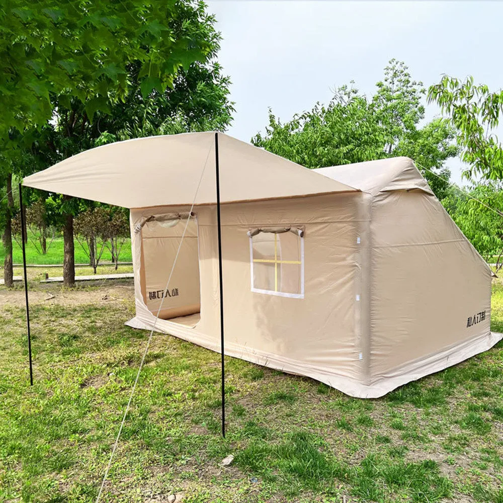 Outdoor Camping Inflatable Cotton Tents Quick-open