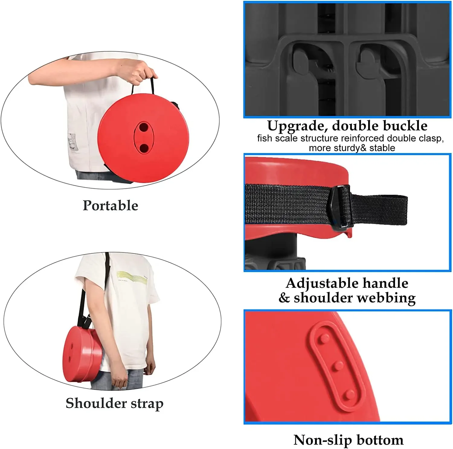 Outdoor Camping Portable Folding Stool | Foldable Table