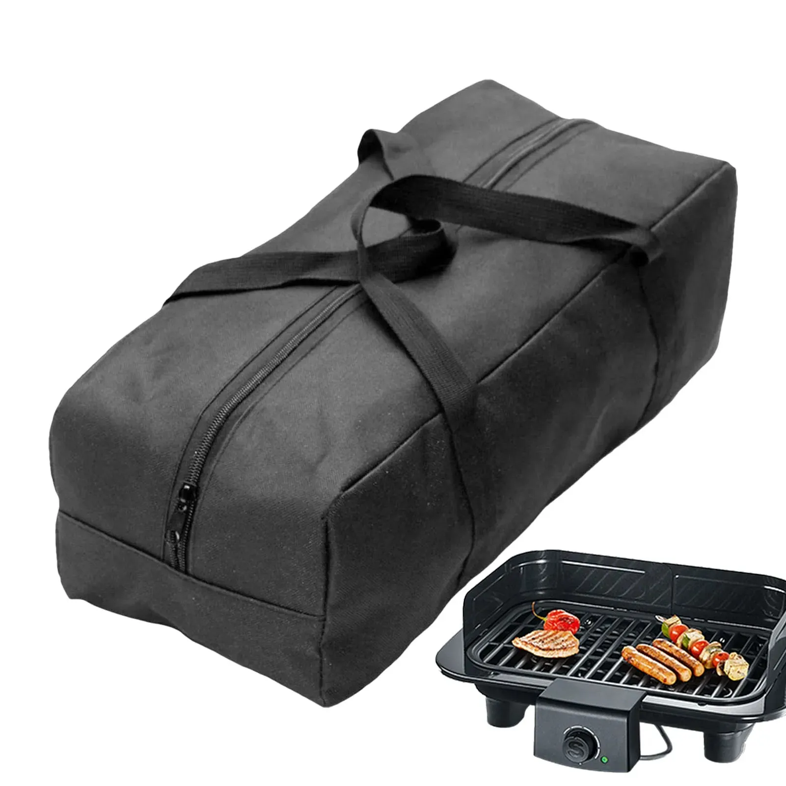 Outdoor Camping Storage Bag – 600D Oxford Cloth Extra Large Tote for Fishing Rods, Tent Poles, and Travel Gear
